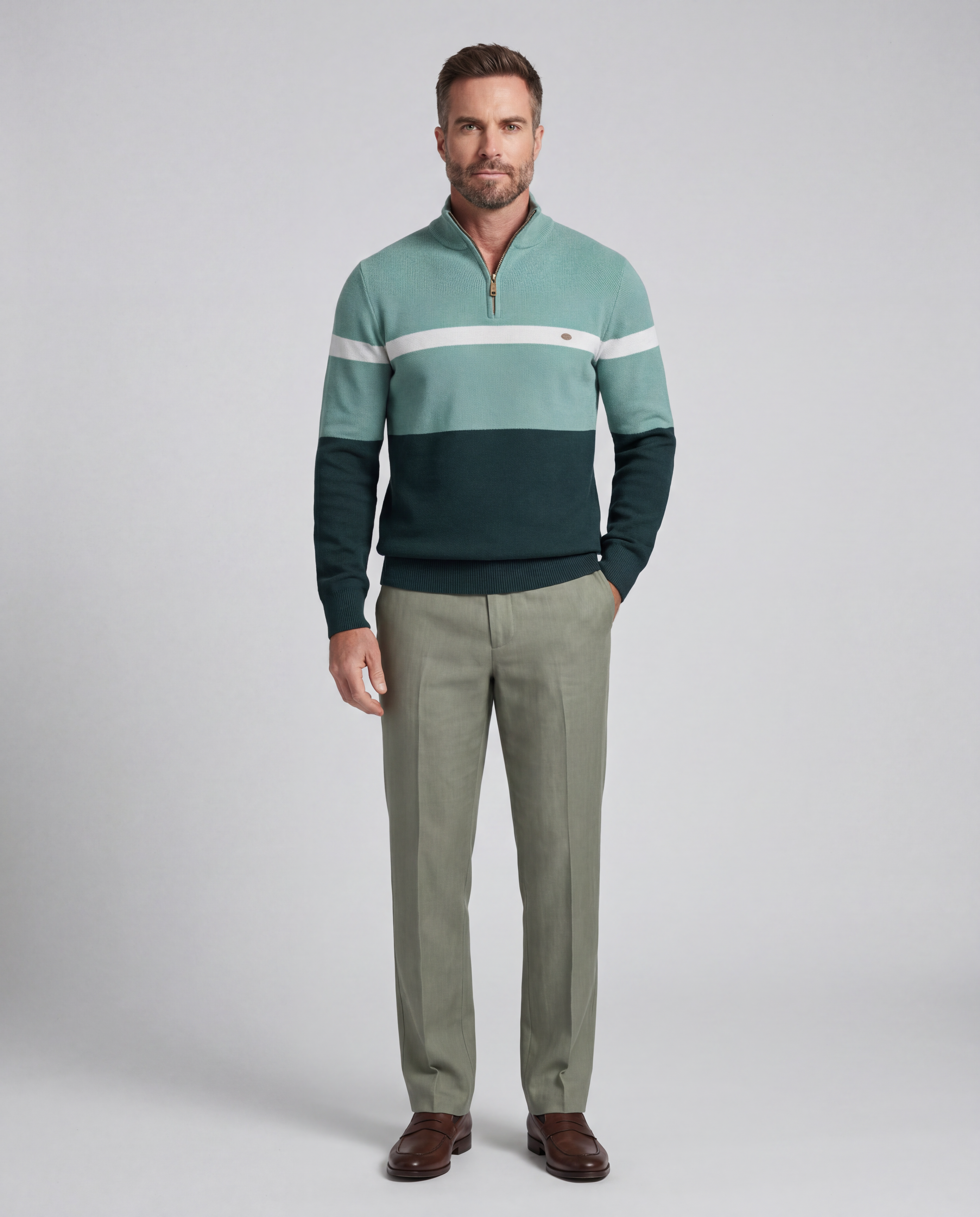 The Linen-Blend Trousers