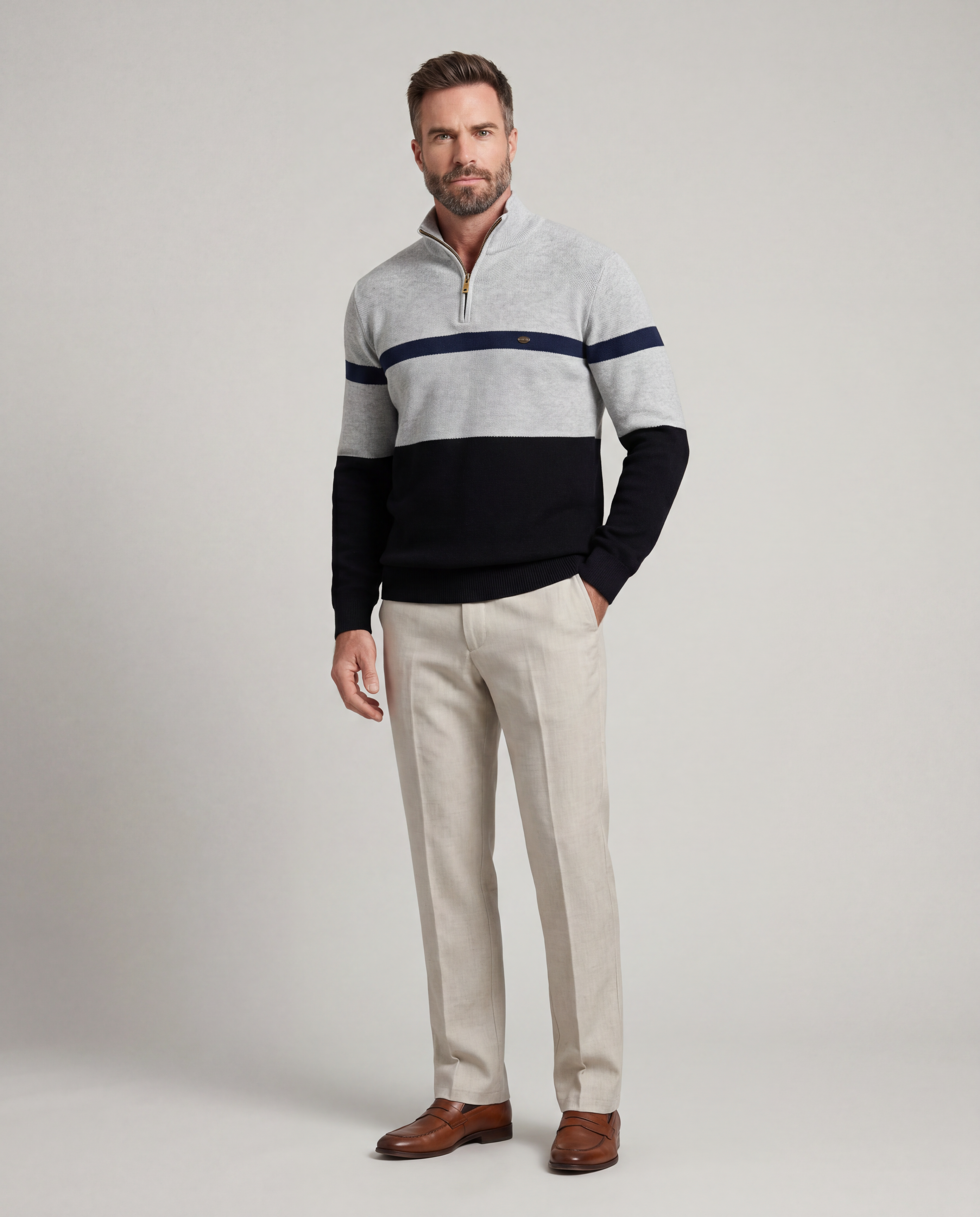 The Linen-Blend Trousers